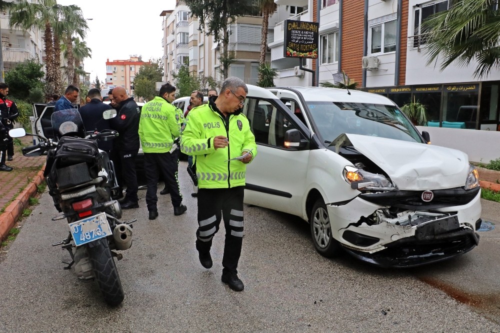 Cezaevi firarisi aracıyla ortalığı savaş alanına çevirdi 