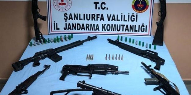Cezaevi firarisinin evinden cephanelik çıktı
