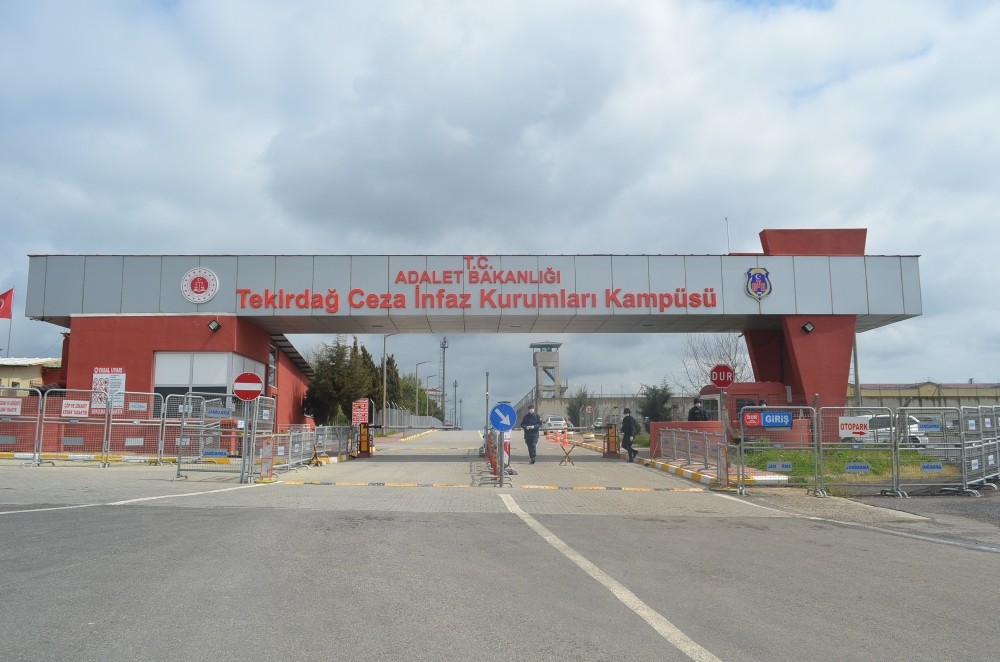 Cezaevi kampüsündeki üst düzey Covid tedbirleri görüntülendi 