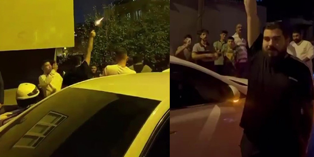 Cezaevinden çıkışını ateş açarak kutladı