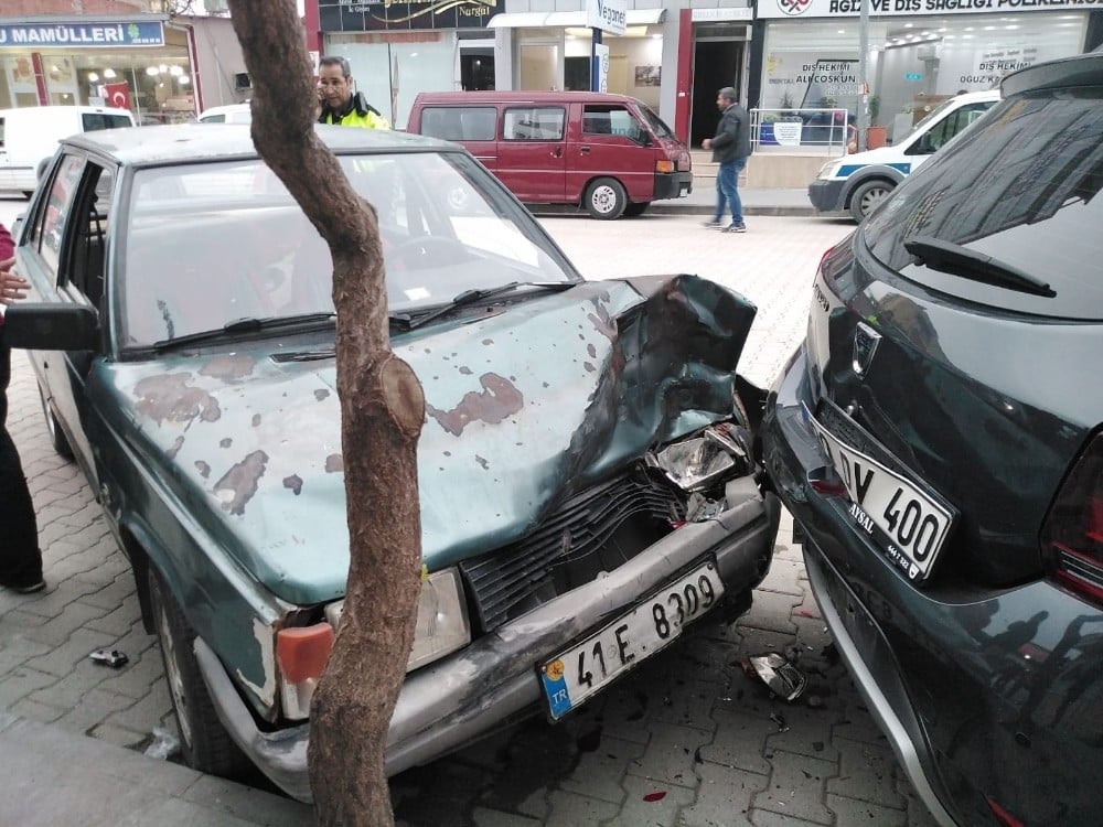 Cezaevinden çıktı, kaza yaptı 