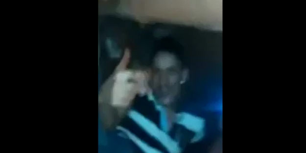 Cezaevinden kaçma anını kameraya aldılar!