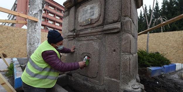 Cezaevinin 135 yıllık çeşmesinden çıkanlar şoke etti!