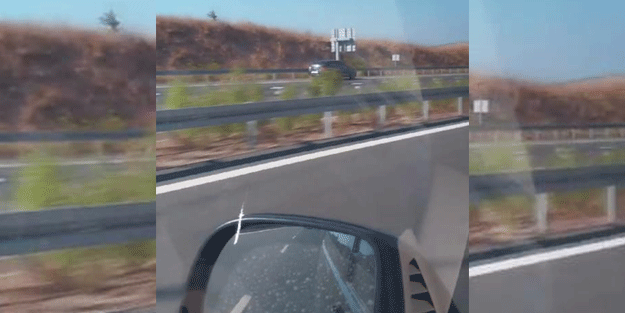 Cezalar caydırmıyor magandalar azıyor! İstanbul-İzmir Otoyolunda skandal görüntü