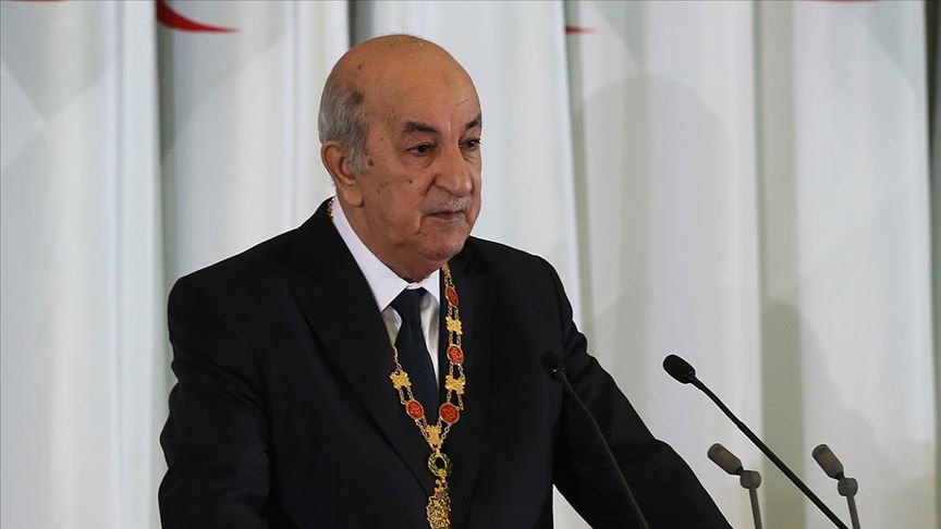 Cezayir Cumhurbaşkanı: Dış lobilerin orduyu hedef alan umutsuz kampanyaları var