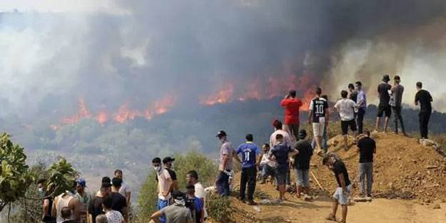 Cezayir'deki yangınlarda bilanço artıyor