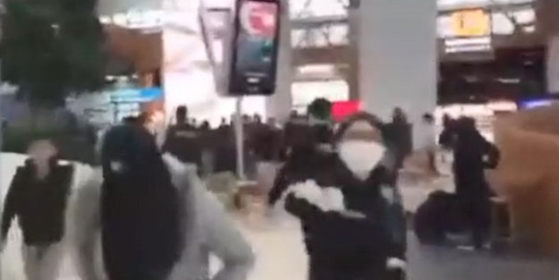 Cezayirliler İstanbul Havalimanı’nı savaş alanına çevirdi!