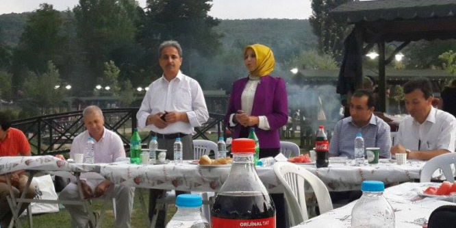 Bozüyük İlçe Milli Eğitim Müdürlüğü personeli Türbin mesire alanında buluştu