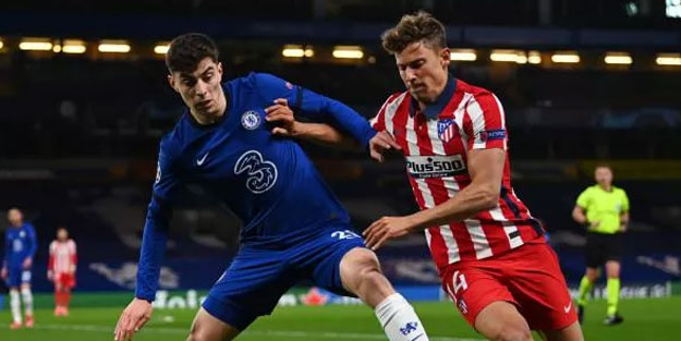 Chelsea Atletico Madrid'i devirip çeyrek finale yükseldi