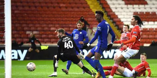 Chelsea kupada çeyrek finale yükseldi