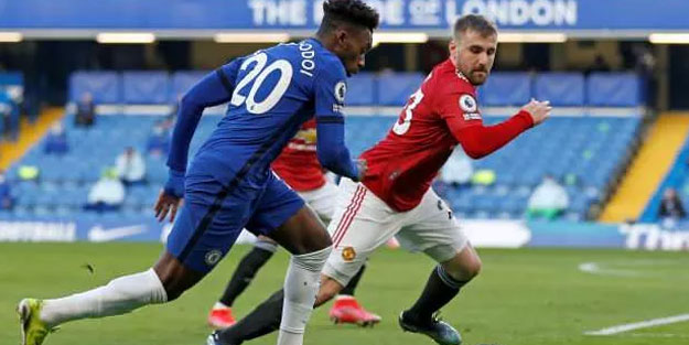 Chelsea-Manchester United maçında gol sesi çıkmadı