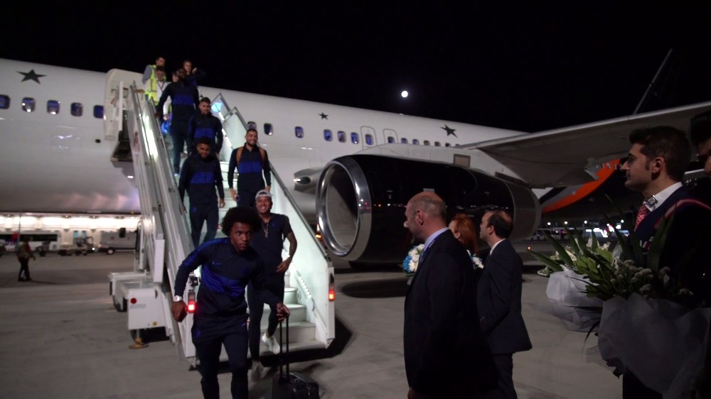 Chelsea takımı İstanbul’da 