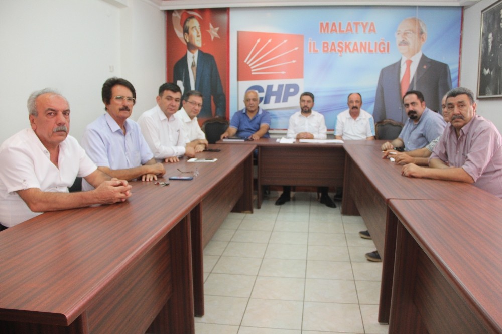 CHP İl Başkanı Kiraz il başkanlar toplantısını değerlendirdi 