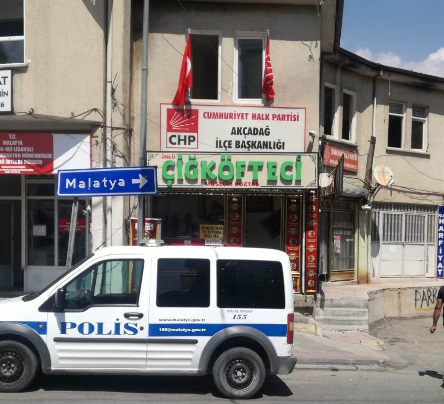 CHP Akçadağ İlçe Başkanına silahlı saldırı 