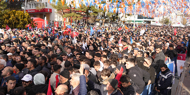 CHP bu manzaraya bozaracak! Cumhurbaşkanı Erdoğan'ın mitinginde insan seli