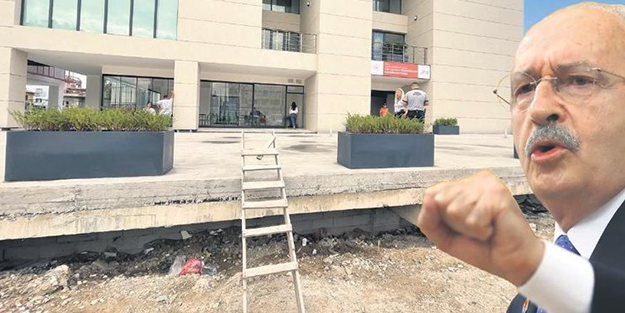 CHP fiyaskosu! Tamamlanamayan yurdu açtı