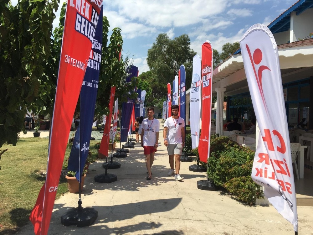 CHP Gençlik Kollarından 160 genç Seferihisar’da kampa başlıyor 