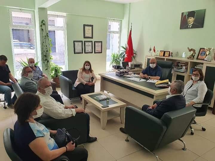 CHP Genel Başkan Yardımcısı, Başkan Erden’i ziyaret etti 