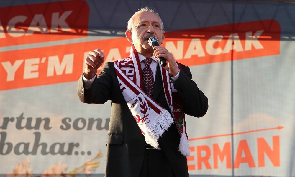 CHP Genel Başkanı Kılıçdaroğlu: 