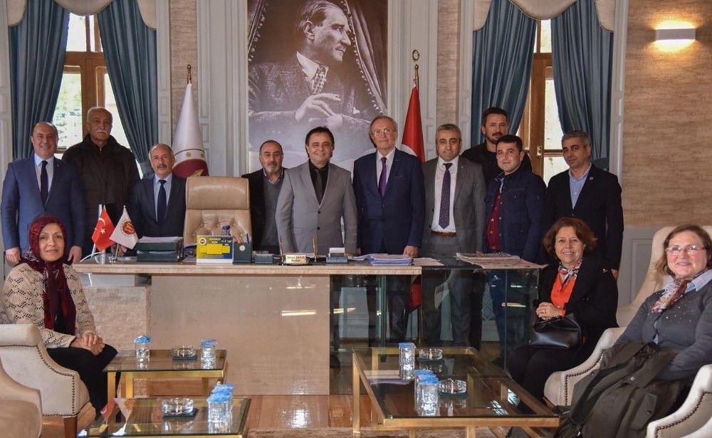 CHP Gölpazarı İlçe Başkanlığından Başkan Şahin’e ziyaret 