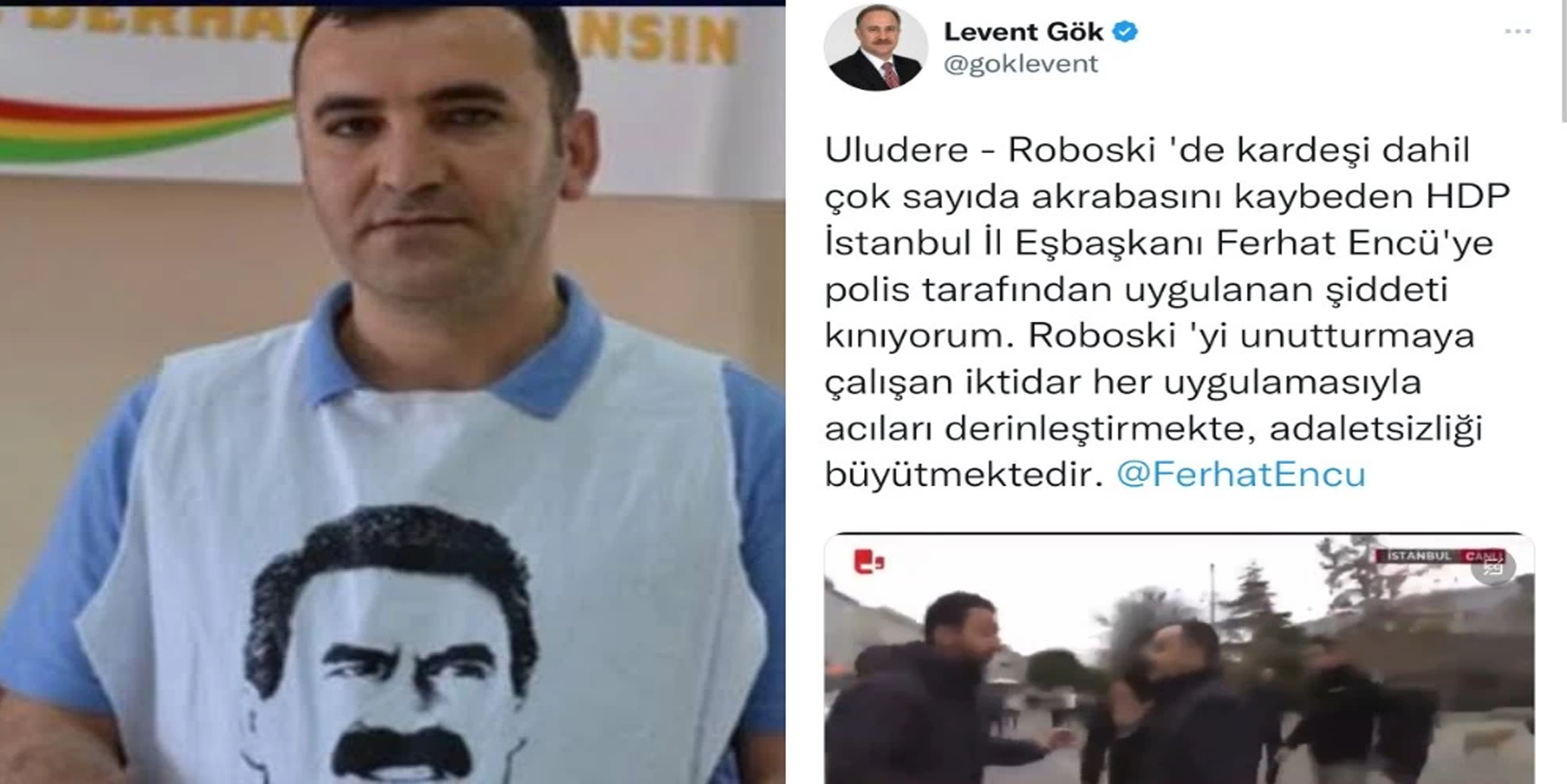 CHP-HDP kardeşliği tam gaz! CHP Polise hakaret eden PKK’lı teröriste sahip çıktı!