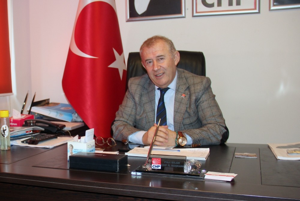 CHP İl Başkanı Bilge’den yarım kalan yatırımlar hatırlatması 