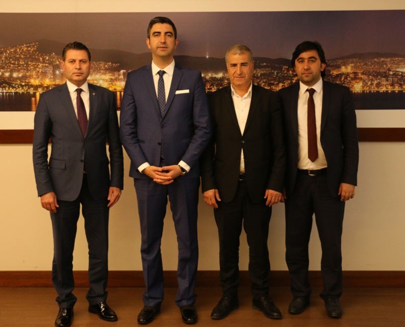 CHP İl Başkanlarından, Başkan Gökhan Yüksel’e tebrik ziyareti 