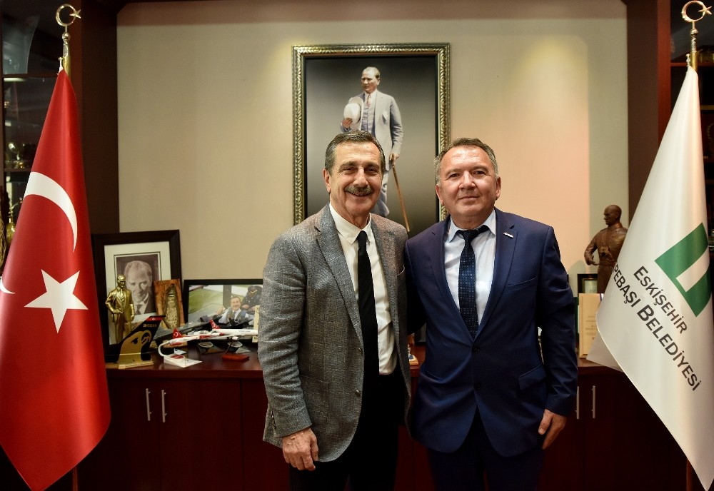 CHP İnhisar İlçe Başkanı Bayrak’tan Ataç’a ziyaret 