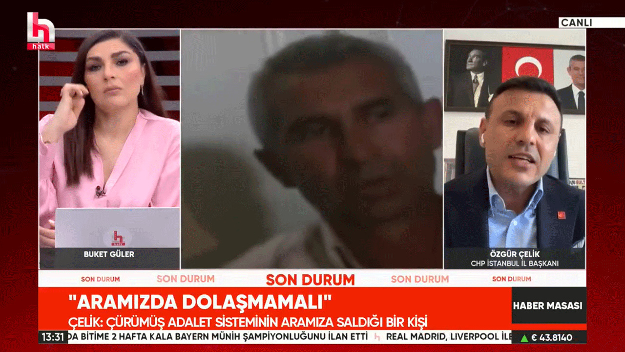 CHP İstanbul İl Başkanı Özgür Çelik’ten büyük ifşaat! "8 aydır belediye bu caniye düzenli olarak yardım ediyor"