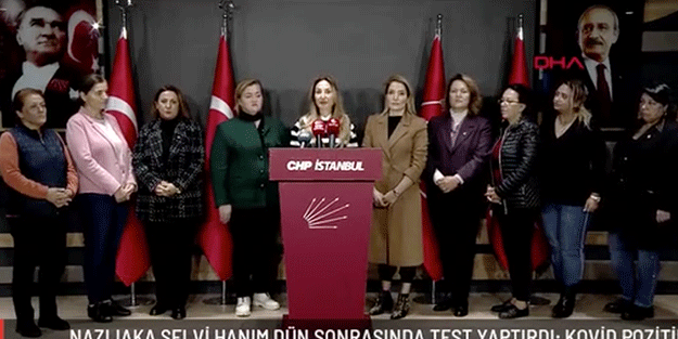 CHP Kadın Kolları Genel Başkanı Aylin Nazlıaka, açıklama yapacağım derken büyük bir ihmali ortaya koydu! Selvi Kılıçdaroğlu binlerce kişiye kovid bulaştırdı mı?