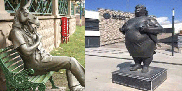 CHP kendini aştı! Çekirdek çitleyen eşek ve laikos heykelinden sonra İstanbul’un yeni resim ve heykel müzesi hizmete girdi