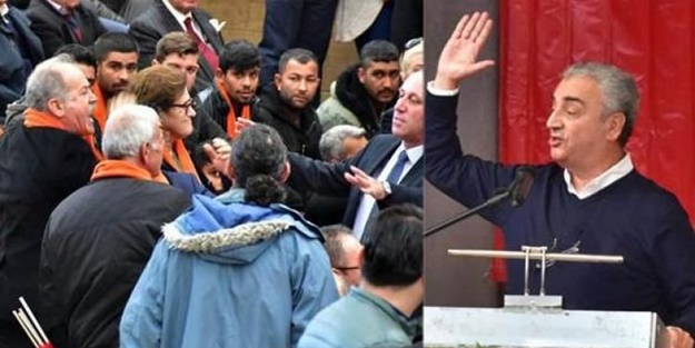 CHP kongresinde salon karıştı