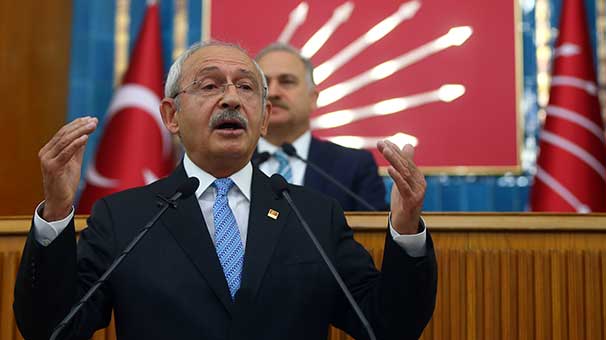 CHP Lideri Kemal Kılıçdaroğlu parti grubunda konuştu