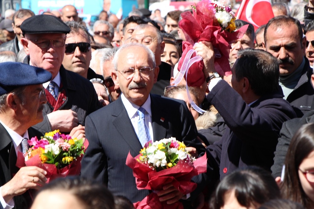 CHP lideri Kılıçdaroğlu, Eskişehir’de Bahar Yürüyüşü’ne katıldı 