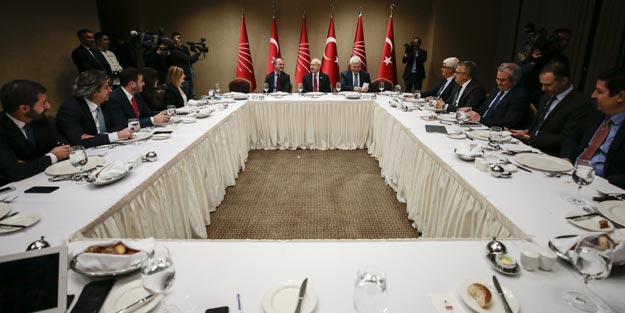 Kılıçdaroğlu televizyon temsilcileriyle bir araya geldi
