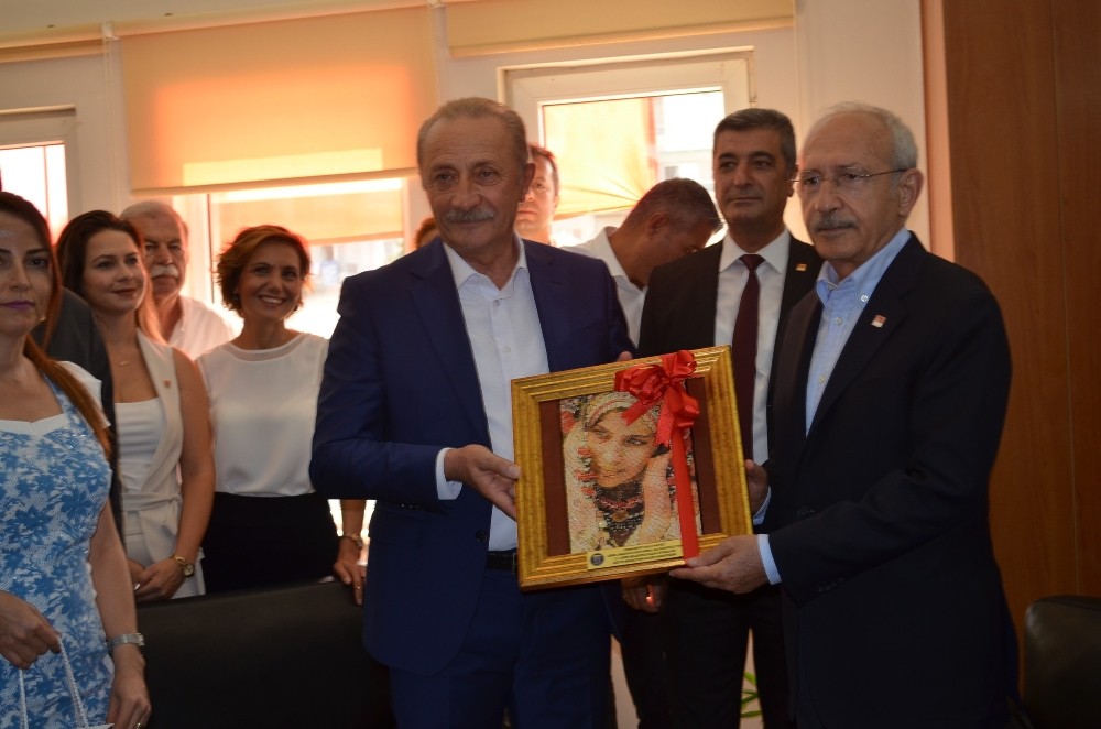 CHP Lideri Kılıçdaroğlu’ndan Didim Belediyesine ziyaret 