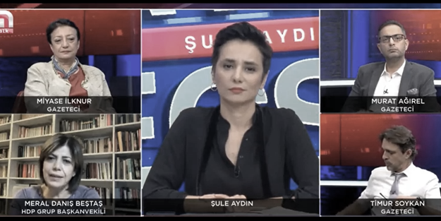 CHP medyasında büyük skandal! Halk TV’de HDP’li Beştaş’ın Öcalan propagandası olay oldu!