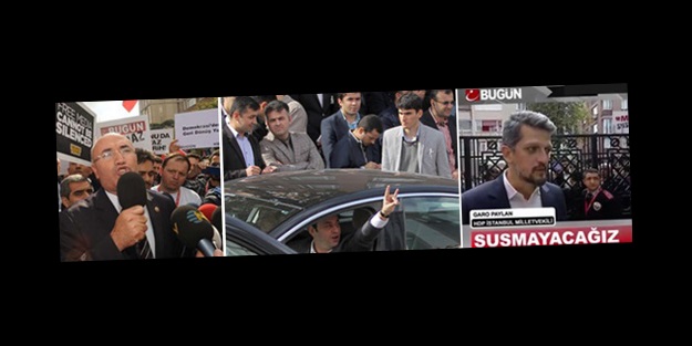 CHP, MHP ve HDP'den İpek Koza'ya destek