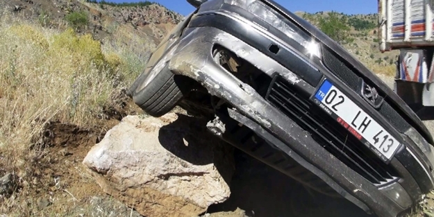 Milletvekili adayı trafik kazası geçirdi