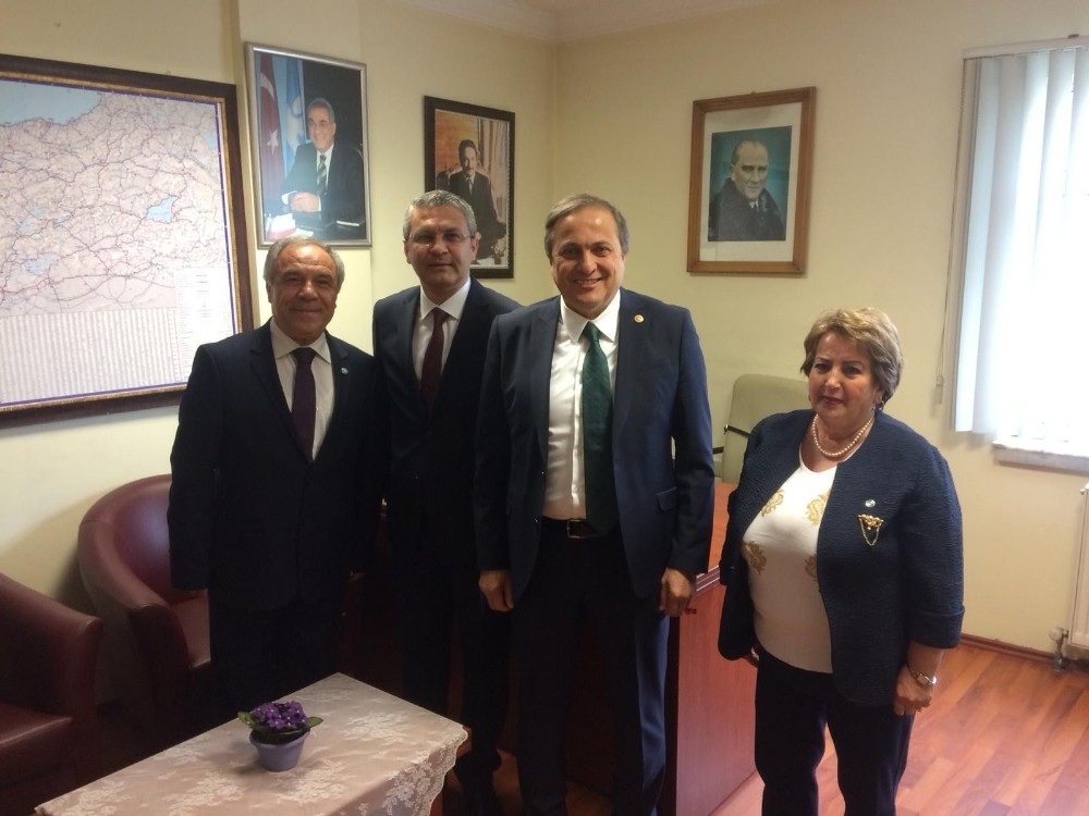 CHP ve DSP heyetleri bir araya geldi 