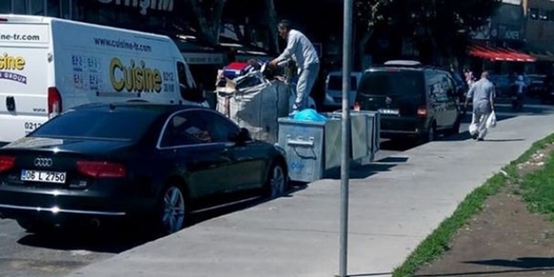 CHP ve MHP sokağında şaşırtan 2 araç