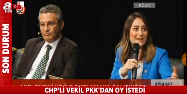 CHP'li vekil açık açık PKK'dan oy istedi!