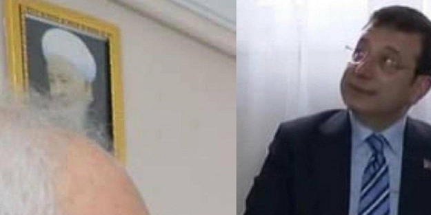 CHP ziyaretinde duvardaki Mahmud Efendi tablosu dikkat çekti