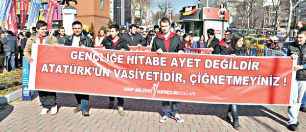 CHP yine İslâm’a saldırdı