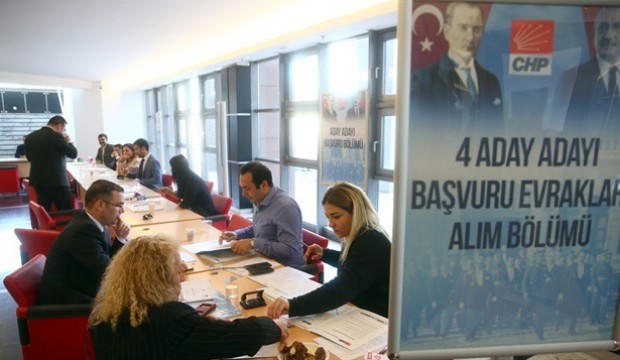 CHP’de aday adayı başvurusunda fiyasko