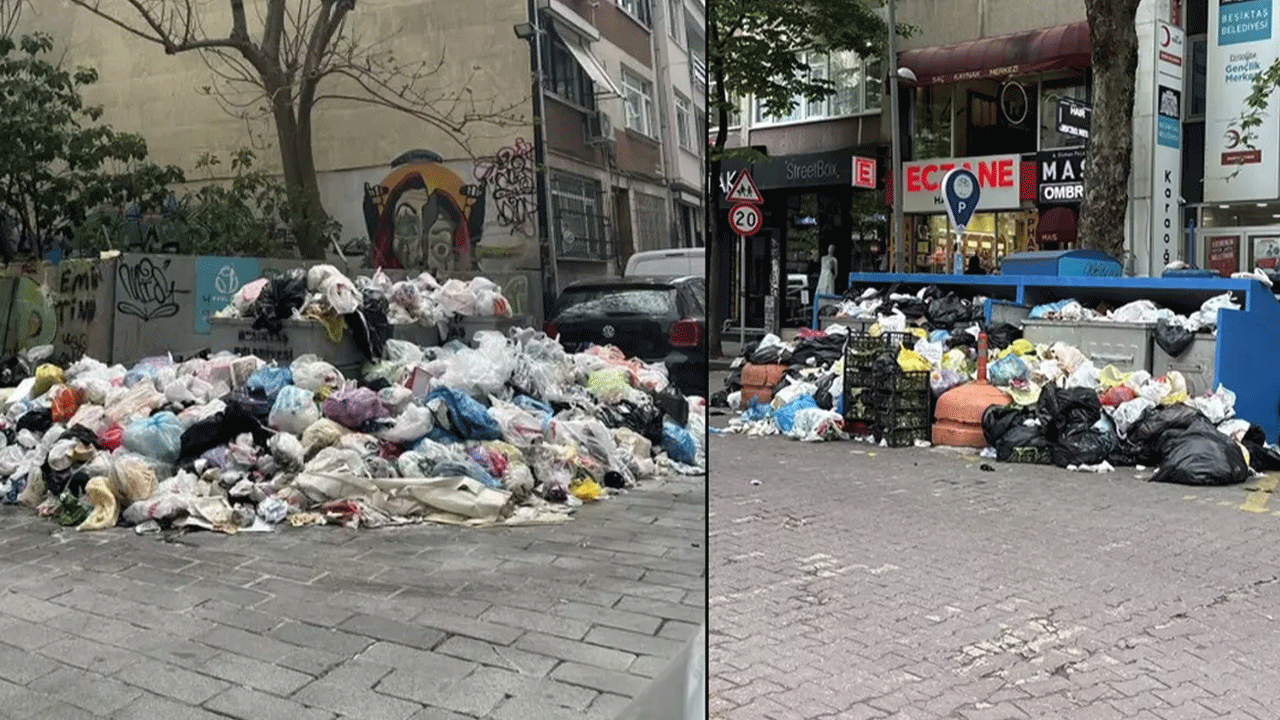 CHP'den Beşiktaş'a büyük hizmet! Çöp yığınları