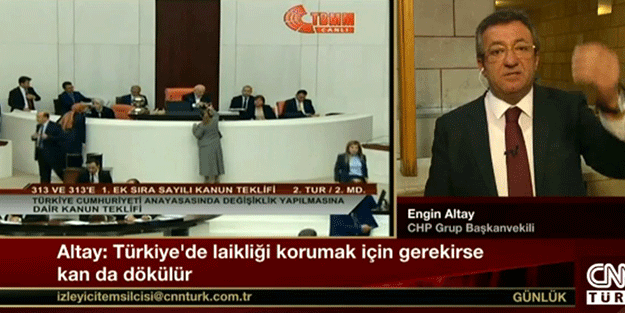 CHP'den kanlı laiklik mesajı!