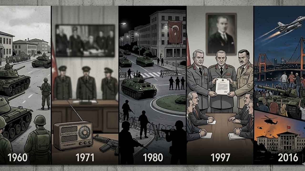 CHP'den pişkinlikte son nokta! CHP darbeler konusunda tarihi tersten okuyor