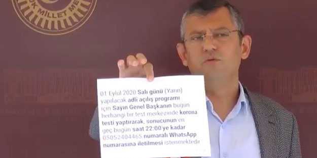 CHP'den 'tek adam'a ayrıcalık talebi