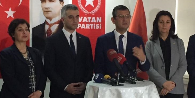 CHP'den Vatan Partisi'ne ziyaret